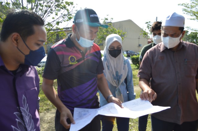 Pelan Pengindahan Lanskap Di Tasik Seri Serdang Daerah Bandar Baharu