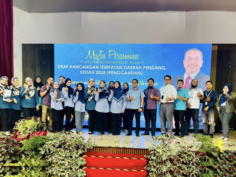 Majlis Perasmian Program Publisiti dan Penyertaan Awam RTD Pendang, Kedah 2035 (Penggantian)
