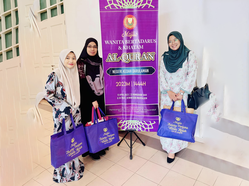 Majlis WanitaBertadarus dan Khatam Al Quran Negeri Kedah Darul Aman 1444H